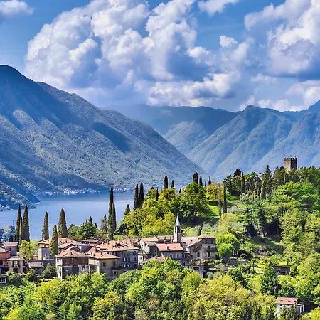 Private Terrace With View Near Varenna Perledo